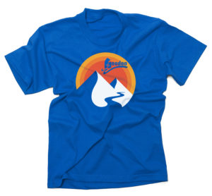 Wrinkled Blue Tshirt